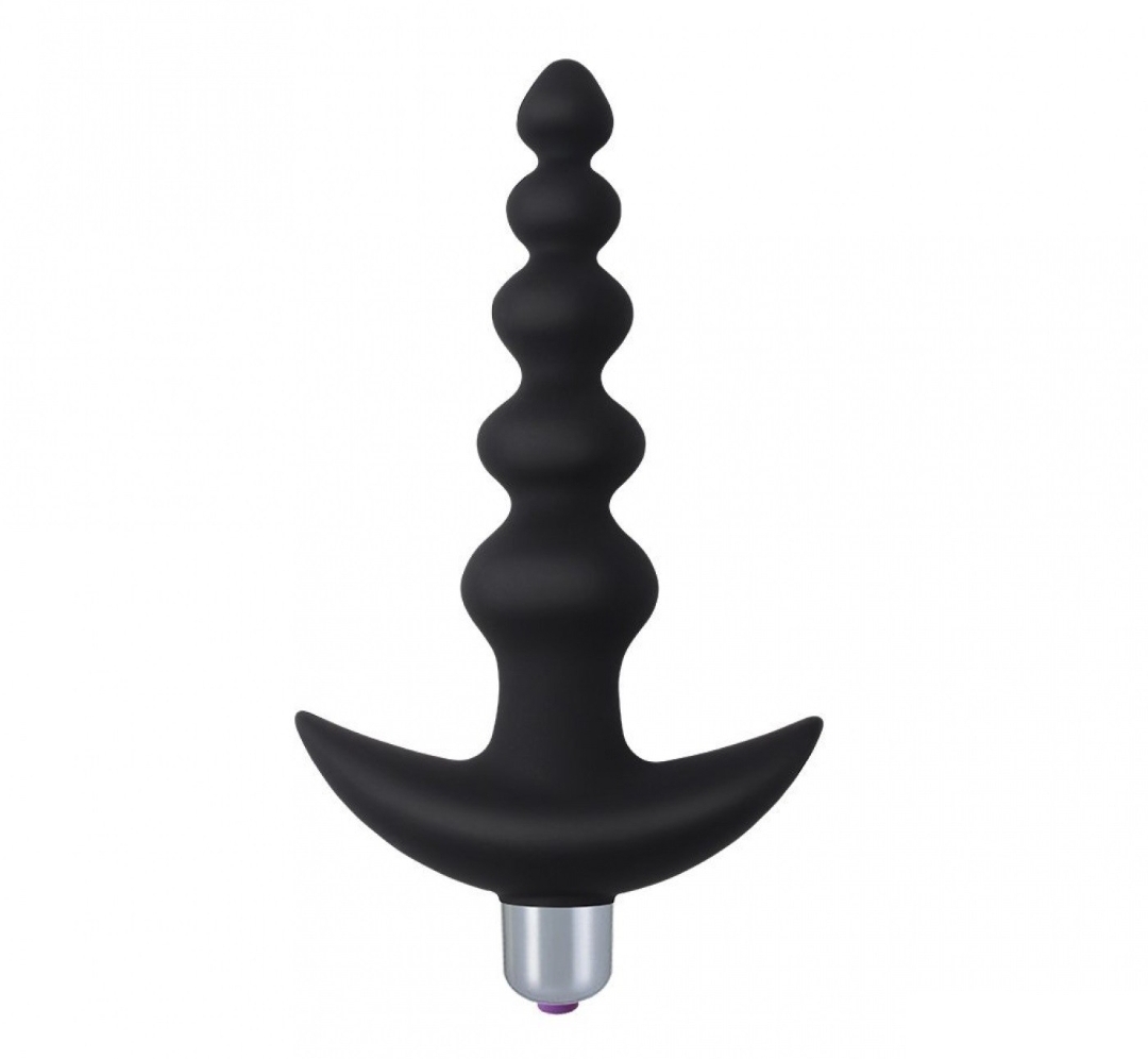 Plug anal vibrant flexible à piles