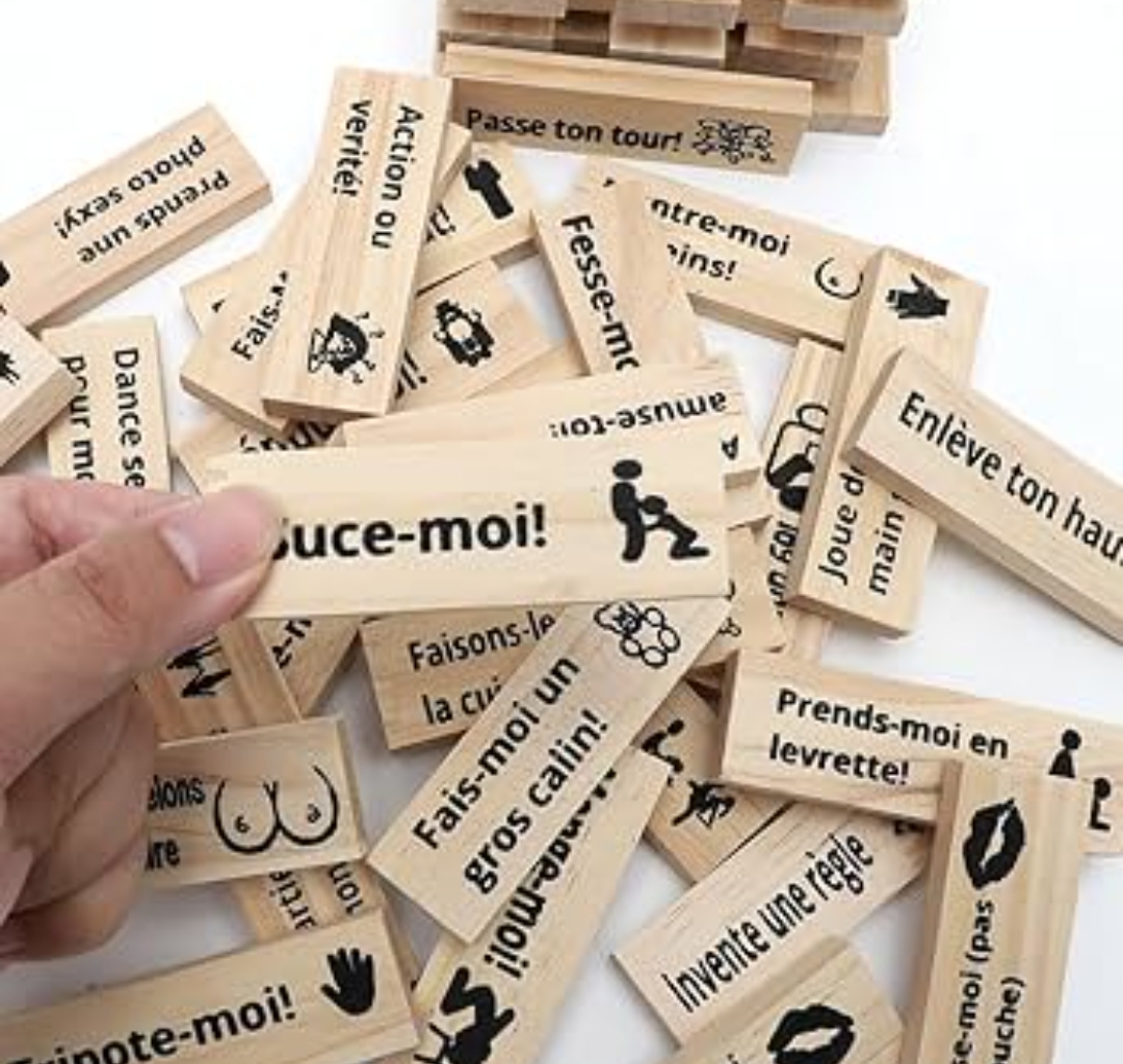 Block de jeu JENGA en français