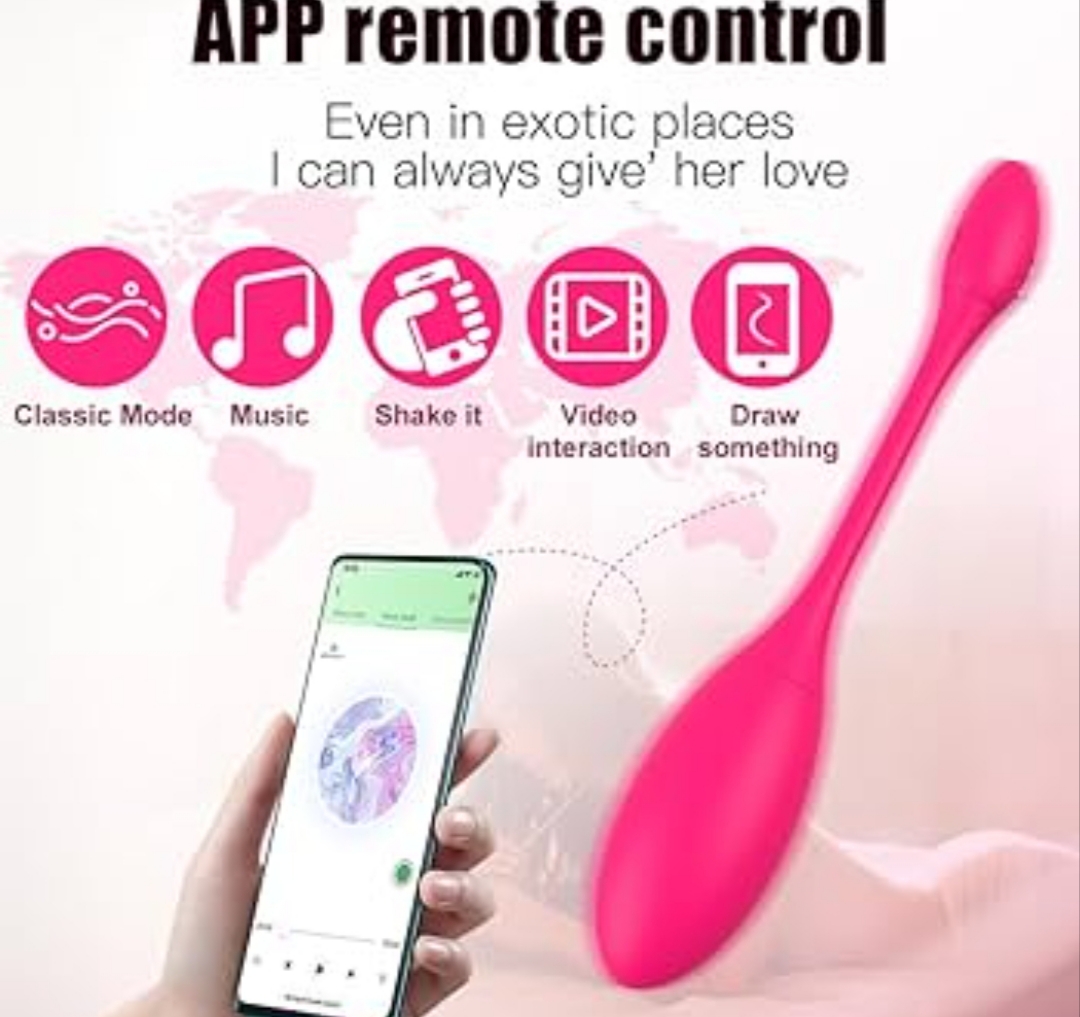 Oeuf vibrant par application